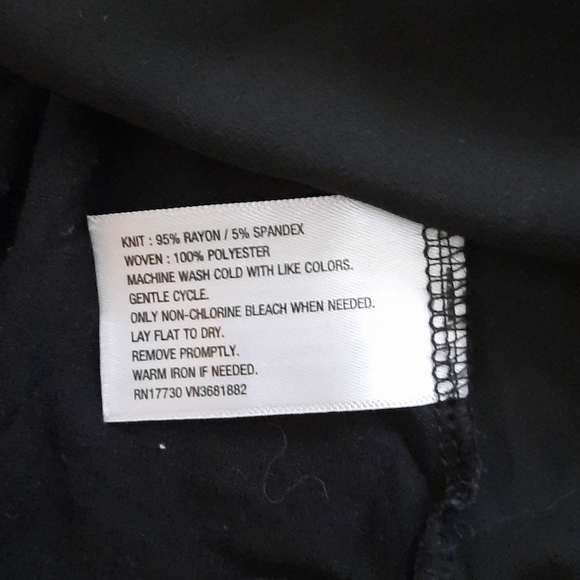 3/4  Sleeve Maternity Tunic Blouse - Picture 4 of 5